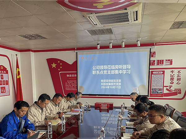 10月11日，王社教旁聽(tīng)督導(dǎo)采供部黨支部和科技發(fā)展部黨支部集中理論學(xué)習(xí).jpg